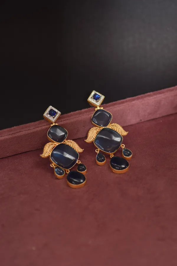 Black_Brass_Earrings_For_Women
